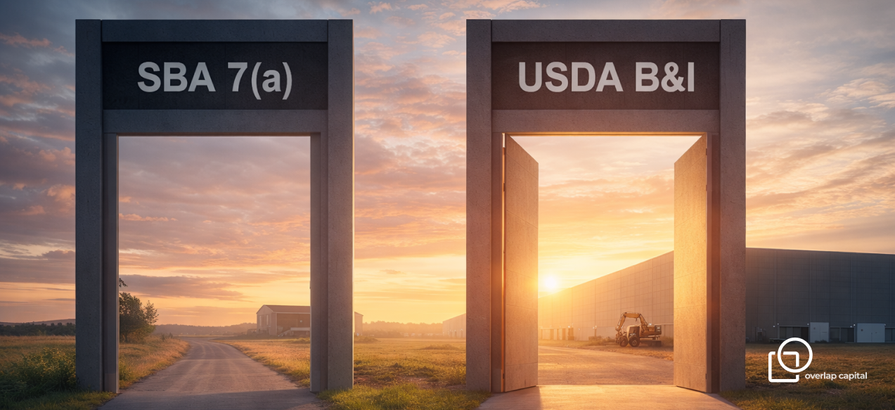 Did You Know USDA B&I May Be the Smarter Capital Play for Bigger Rural Deals?