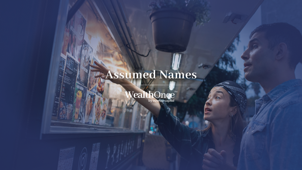Assumed Names from WealthOnce™
