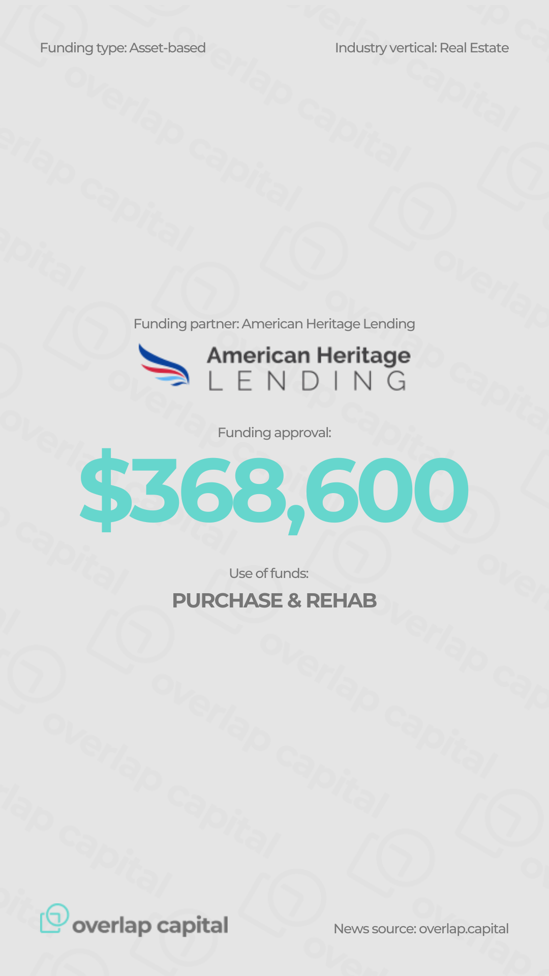 From Solar Panels to Property: $368,600 Secured for Purchase & Rehab